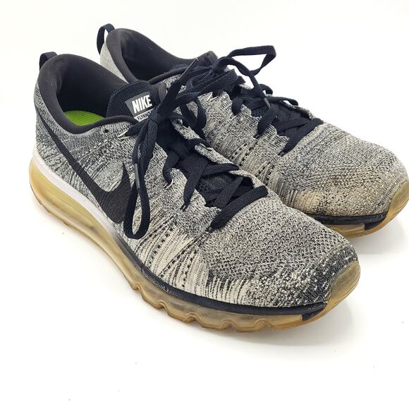 Nike Flyknit Air Max Oreo 620469-102 men's size 13 - Picture 2 of 9